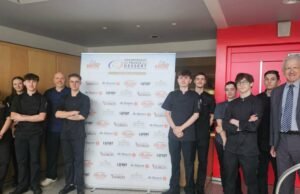 Vosges. Di Gérardmer, sekolah menengah hotel sedang bersiap untuk menjadi tuan rumah final kejuaraan hidangan penutup Prancis