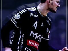 Bola tangan. Pemain internasional Portugal Pedro Portela adalah pelawak medis di Sélestat (D1) hingga akhir musim