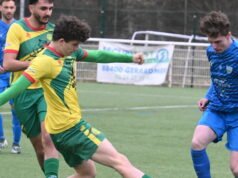 Gambar. Sepak Bola – Coupe des Vosges (putaran ke-3): FC Haute-Moselotte secara logis berada di posisi yang sama dengan Gérardmer (1-2)