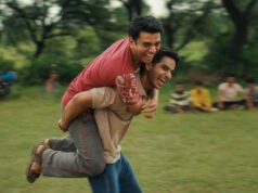 Tamasya bioskop. Seorang pemuda India