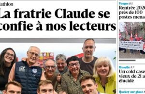 Vosges. Temukan halaman depan surat kabar Anda hari Kamis, 26 Maret