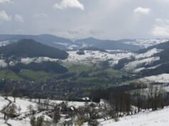 juga. Salju kukuk di Vosges dan dingin yang menyengat di dataran