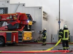 Kehl. Klub malam K Club dilanda kebakaran di dekat Strasbourg tadi malam, penyebabnya belum jelas