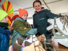 Vosges. Jejak terroir Vosges di Épinal: dukungan kepada asosiasi Le pied à l’étrier untuk membantu wanita yang menderita kanker payudara