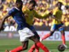 Sepak bola. Satu gol dan satu assist: Marcus Thuram membalasnya saat melawan Kolombia