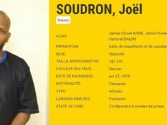 Panama. Joël Soudron, salah satu pengedar narkoba paling dicari di Prancis, ditangkap