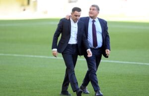 Laporta menanggapi Xavi: “Dengan pemain yang sama dia kalah dan Flick menang.”