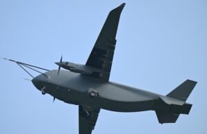 Penerbangan perdana pertama di Tiongkok untuk drone kargo terbesar di dunia