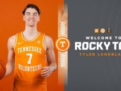 Vols menandatangani Pemain Terbaik MVC Tahun Ini Tyler Lundblade