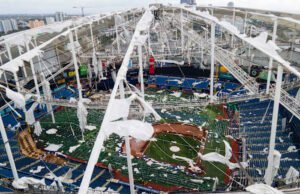 The Rays bersemangat untuk kembali ke Tropicana Field untuk pertandingan pertama mereka sejak badai merusak atap