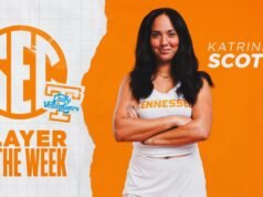 Scott dinobatkan sebagai Pemain Terbaik Minggu Ini SEC