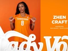 Lady Vols mengumumkan penambahan Zhen Craft