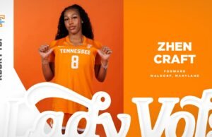 Lady Vols mengumumkan penambahan Zhen Craft