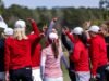 Golf wanita sedang mempersiapkan Kejuaraan Golf Wanita ACC