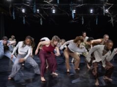 Jolie Ngemi dan Jeremy Nedd membuat koreografi talenta muda Promosi H La Manufacture de Lausanne