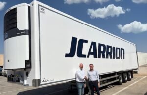 Operator Spanyol menggunakan sistem Thermo King AxlePower