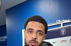 Reaksi Andrew Omobamidele setelah tersingkirnya Racing Club de Strasbourg