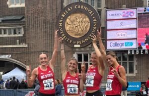 Wolfpack memperoleh tiga kali finis pertama di Penn Relay ke-130
