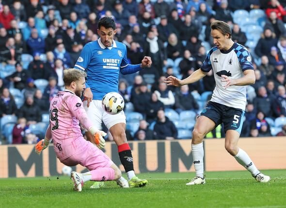 Rangers v Falkirk – Liga Utama William Hill