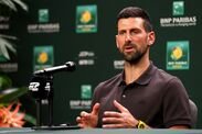 Novak Djokovic Indian Wells BNP Paribas Terbuka 2026 – Hari 1