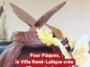 Kepompong coklat manis yang dibuat di Villa René-Lalique di Wingen-sur-Moder