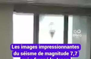 Gambar yang mengesankan dari gempa berkekuatan 7,7 yang melanda Jepang