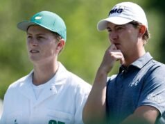 Bintang Billionaire Masters itu menunjukkan warna aslinya dengan memberi isyarat kepada saudaranya | Golf | olahraga