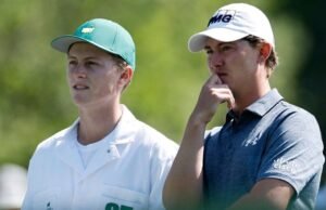 Bintang Billionaire Masters itu menunjukkan warna aslinya dengan memberi isyarat kepada saudaranya | Golf | olahraga