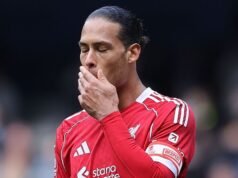 Virgil van Dijk menuduh rekan setimnya di Liverpool ‘menyerah’ dalam kekalahan Man City | Sepak Bola | olahraga