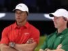 Rory McIlroy memberi isyarat kepada Tiger Woods saat makan malam Masters setelah penangkapannya | Golf | olahraga