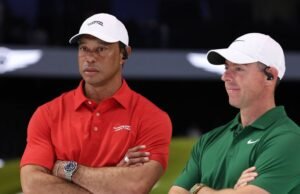 Rory McIlroy memberi isyarat kepada Tiger Woods saat makan malam Masters setelah penangkapannya | Golf | olahraga