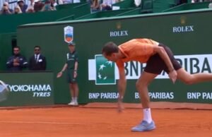Daniil Medvedev menghancurkan raket tujuh kali dalam ledakan liar Monte Carlo Masters | Tenis | olahraga