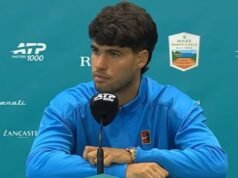 Carlos Alcaraz dalam perselisihan publik dengan lawan Monte Carlo Masters beberapa jam sebelum pertandingan | Tenis | olahraga