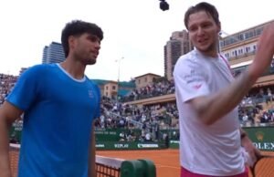 Carlos Alcaraz segera meminta maaf kepada rivalnya setelah mengalahkannya di Monte Carlo Masters | Tenis | olahraga