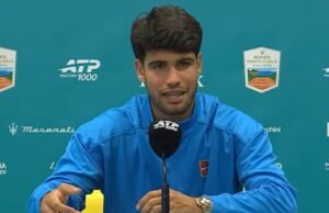 Carlos Alcaraz menolak menjawab pertanyaan Jannik Sinner sebelum final Monte Carlo Masters | Tenis | olahraga