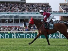 Joki Grand National mengalami patah tulang selangka setelah kuda terguling | Ras | olahraga