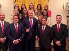 Foto Donald Trump dengan juara tenis wanita memicu reaksi balik | Tenis | olahraga