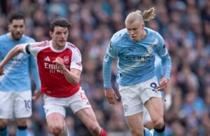 Lima pertandingan terakhir Arsenal dan Man City dan poin yang dimenangkan dalam pertandingan kandang dan tandang | Sepak Bola | olahraga