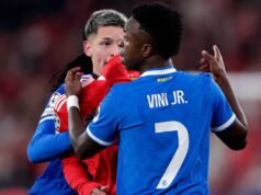 Gianluca Prestianni dilarang UEFA karena insiden rasisme dengan Vinicius Jr Sepak Bola | olahraga