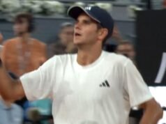 Bintang remaja Madrid Terbuka menimbulkan kegembiraan yang luar biasa, menjatuhkan peringkat 8 dunia dalam adegan yang menakjubkan | Tenis | olahraga