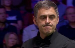 Ronnie O’Sullivan diinterupsi oleh seorang penggemar saat bentrok dengan John Higgins karena wasit terpaksa turun tangan | Lainnya | olahraga
