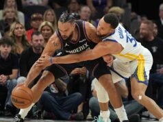 Green mencetak 36 poin, Suns mengalahkan Warriors, Curry menang 111:96 di turnamen play-in NBA