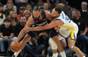 Green mencetak 36 poin, Suns mengalahkan Warriors, Curry menang 111:96 di turnamen play-in NBA