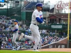 The Cubs memberikan Mets kekalahan ke-11 berturut-turut dengan meraih kemenangan 2-1 dalam 10 inning