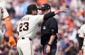 Manajer baru Giants Tony Vitello berupaya mengembalikan klubnya ke jalur yang benar setelah start 3-7 yang membuat frustrasi