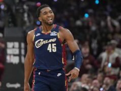 Mitchell mencetak 30 poin dan Harden menambah 28 poin saat Cavaliers mengalahkan Raptors 115-105 untuk memimpin 2-0