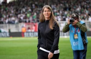 Pelatih wanita pertama Bundesliga, Marie-Louise Eta, menantikan kekalahan debut Union Berlin