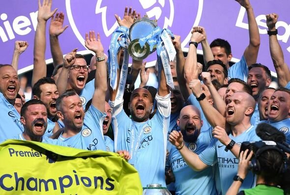 Manchester City menjuarai Liga Inggris 2017/18
