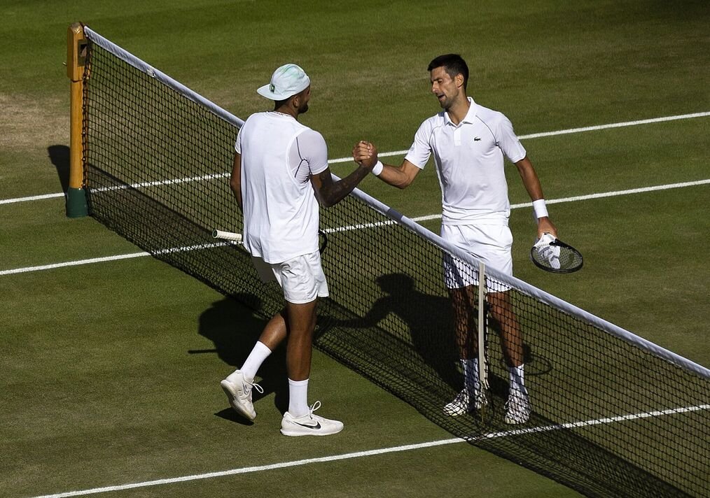 Nick Kyrgios dan Novak Djokovic