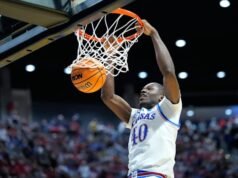 Bidunga dari Kansas, Harris dari Wake Forest, Murauskas dari Saint Mary di antara pemain yang memasuki portal putra